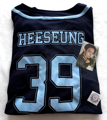 ENHYPEN HEESEUNG WALK THE LINE IN JP SUMMER EDITION UNIFORM SHIRT