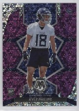 2022 Panini Mosaic Rookies No Huddle Purple Prizm 46/50 Kyle Philips #346 0rd2