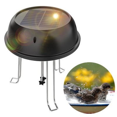Solar Water Wiggler for Bird Bath,5V 0.5W Round Shaped Solar Water Agitator a...
