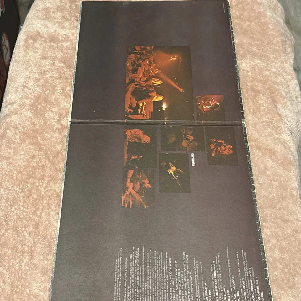 Allman Brothers – Fillmore East – AT/GP PR Pink Capricorn SD 2-802 VG Foto 3 de 4