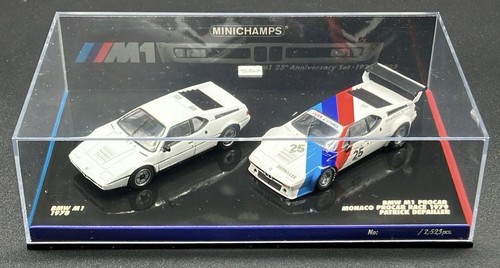Minichamps 1/43 BMW M1 1978-2003 25th Anniversary Set 402025025 - Picture 2 of 4