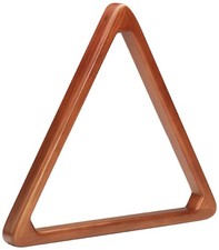 Pro Series TR8HD-F Heavy Duty Wooden Billiard Ball 8-Ball Triangle Rack Old W...