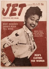 Jet Magazine September 23 1954 Civil Rights~Duke Ellington~1950s Black History