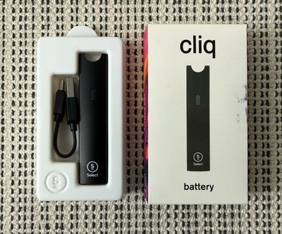 Select Black Cliq Rechargeable Battery Multi Voltage Setting For Cliq Pods ONLY