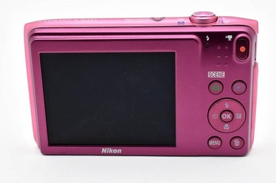 Nikon COOLPIX S3600 20.1MP Digital Camera - Pink for sale online