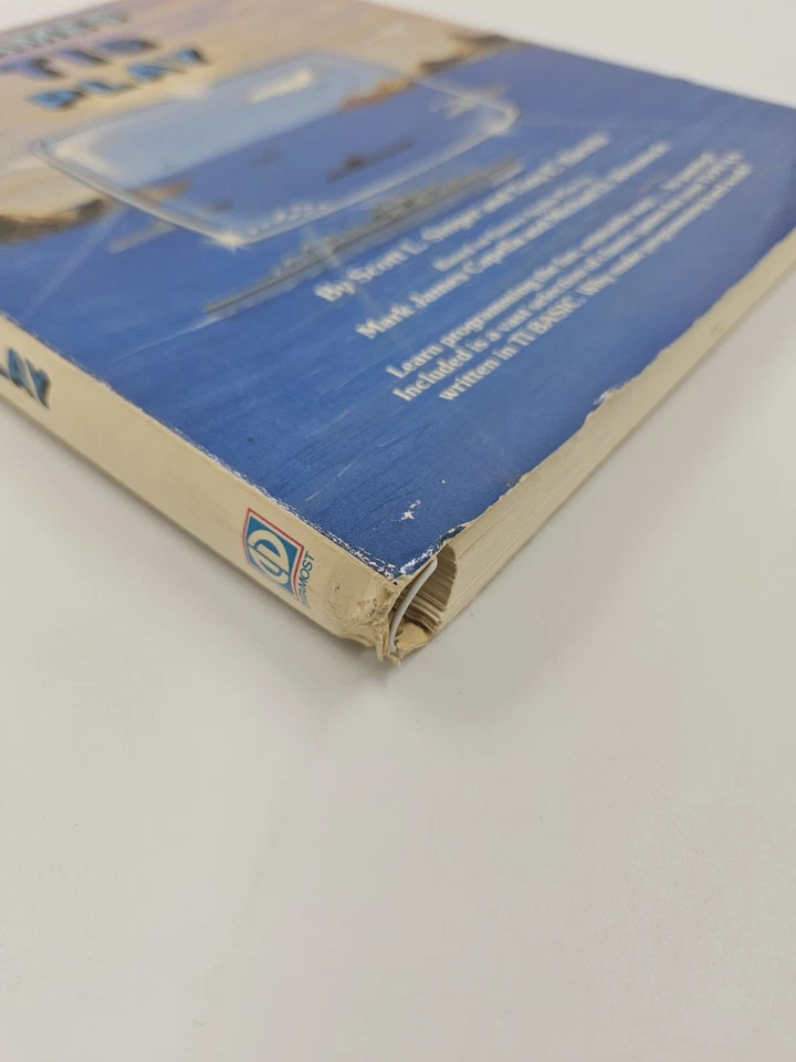 TI-99/4A 99/4 Book GAMES TI's PLAY by Scott Singer & Tony Bartels DATAMOST - Image 4 of 4