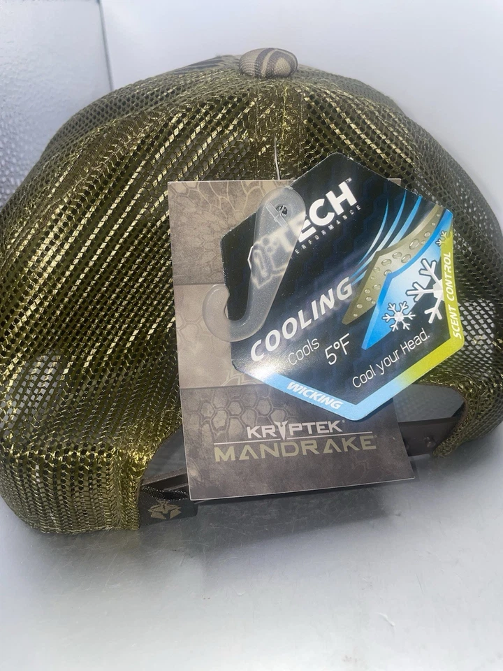 Outdoor Cap Kryptek Logo Cap Mandrake SnapBack Mesh Back NWT - Image 3 of 4