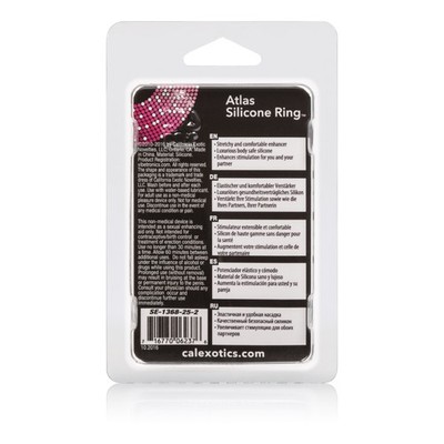 Calexotics Atlas Silicone Ring Black Enhancer Hp-Se1368252