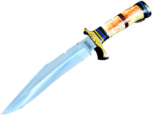 IMPACT CUTLERY Custom Fixed Blade Knives UNUSED 14" Handcrafted NEW BOWIE KNIFE