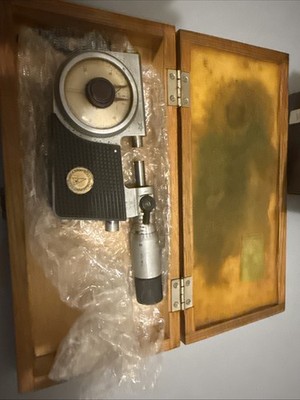 Steinmeyer Feinmess Suhl Indicating Micrometers 0-1'' & 1-2'' .0001''