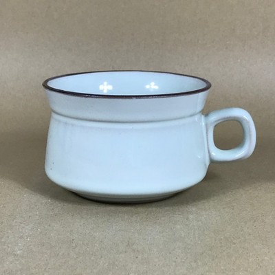 Denby Summit Seladon Vintage Handarbeit große Frühstückstasse oder Suppentasse