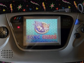 Sega Game Gear USA Region Recapped W/ 11 Games Wide View & Carry Case