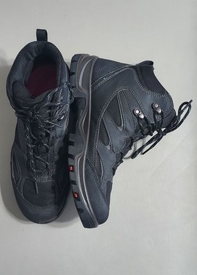 ecco men's black med hi hiking boots with GoreTex - size 10 (EUC)