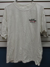 WWF T-Shirt Mens XL White Vintage 1999 New York Times Square Embroidered Logo