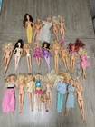 23pc Barbie Nude and Clothed Fashion Doll Lot Vintage to Modern 80s 90s 2000s