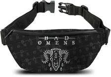 Bad Omens - Rocksax - Bad Omens - Ramskull Logo - Bum Bag/Fanny Pack with Adjust