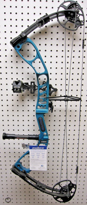 New Elite Archery Ember Bow Package RTS, RH, Draw 15'' to 29'', 10 to 60lbs-Teal