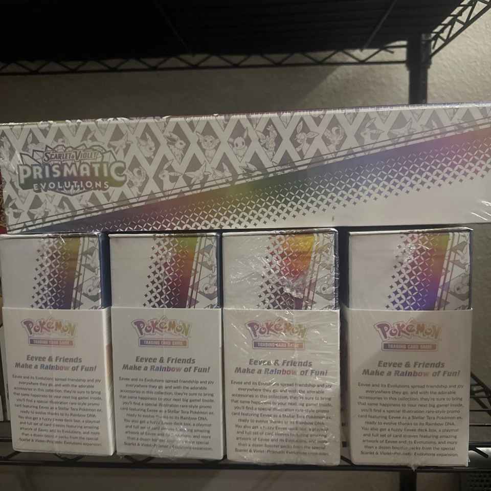 Pokemon Prismatic Evolutions Caja Colección Super Premium - Sellada de Fábrica Foto 2 de 2
