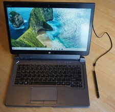 Fujitsu Stylistic Q736 I5 w Keyboard Stylus Power Supply Win11 Pro