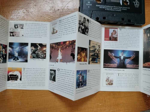 Queen Classic Queen Album Vintage (1992) Cassette Tape Classic Rock Music Tested - Picture 4 of 5
