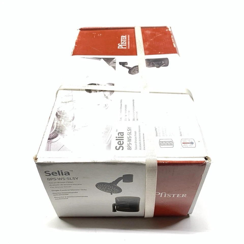 Pfister, "Selia" Tuscan Bronze 1-handle Shower Faucet | Valve Included (Sealed) - Image 2 of 4