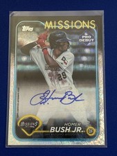 2024 Topps Pro Debut Baseball Sparkle Rookie Auto #PD-65 Homer BUSH JR #/199