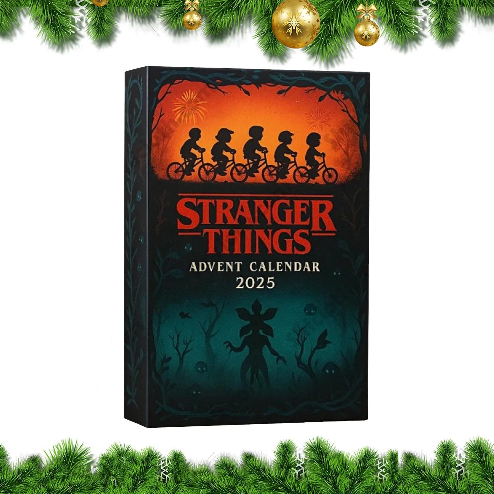 Dungeons & Dragons: Stranger Things: Christmas Tree Acrylic 2D Advent Calendar