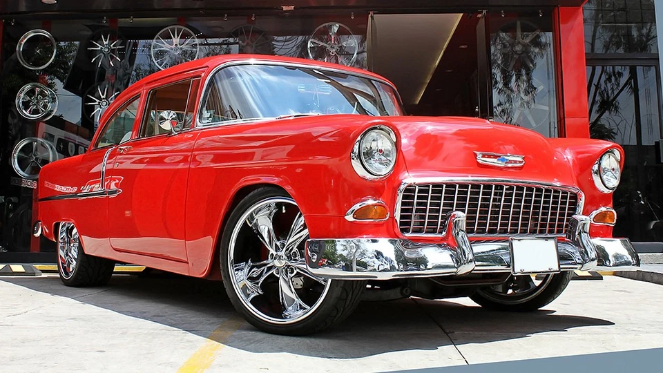 17x7 Foose Wheels F105 Legend Chrome Plated Rims 5x114.3 ET+1 (4pcs) Foto 4 de 4