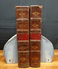ANCIENT HISTORY OF THE EGYPTIANS, CARTHAGINIANS, ASSYRIANS By Rollins 2 Vol 1823