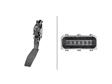 Accelerator Pedal Sensor Hella 25YHDN98 for Cadillac ELR 2014