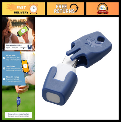 Smartphone-Powered Insect Bite Healer - Chemical-Free Itch & Pain Relief, USB-C
