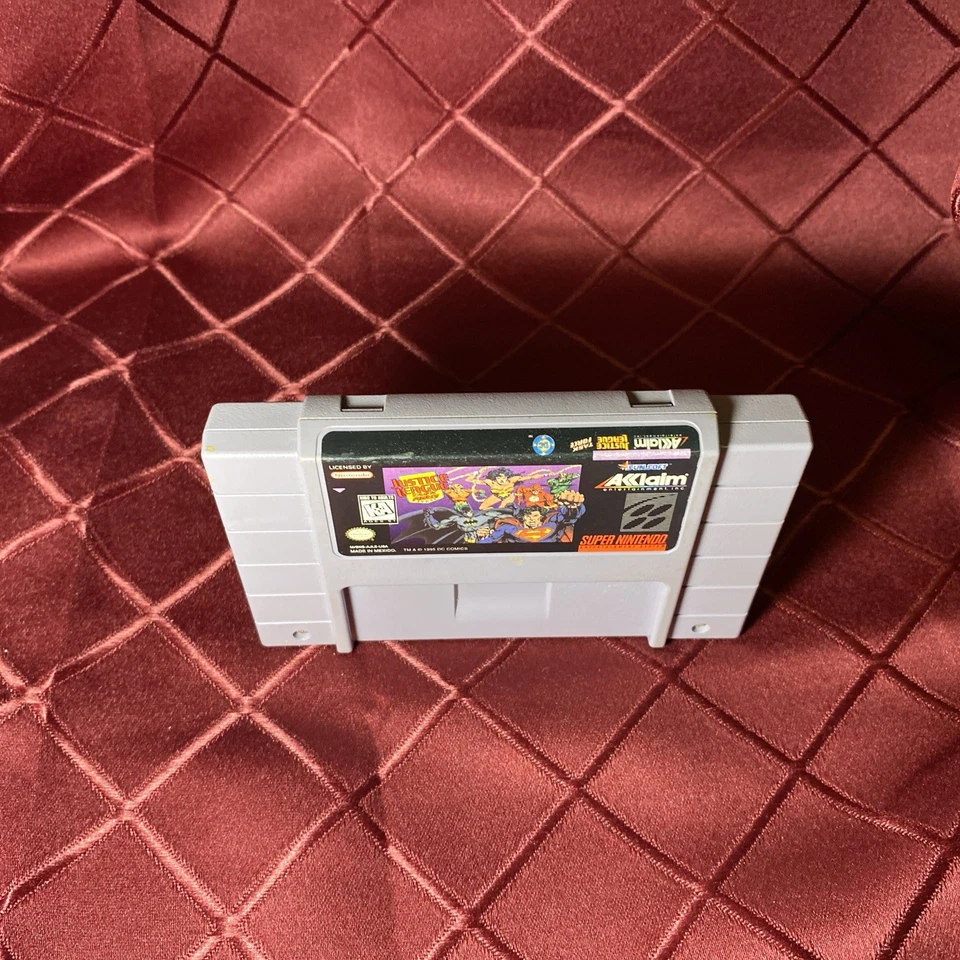 Justice League Task Force Super Nintendo SNES - Image 4 of 4