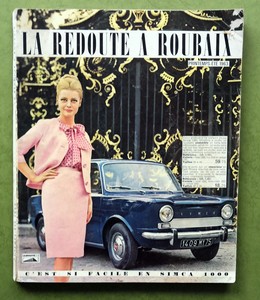 Catalogue La Redoute à Roubaix Printemps été 1963 Partenariat