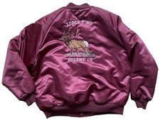 Vintage maroon Eugene Oregon Lodge 357 jacket XL