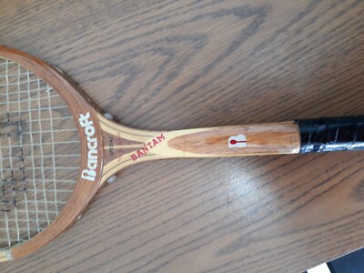 Vintage bancroft bantam bois de jeunesse raquette de tennis