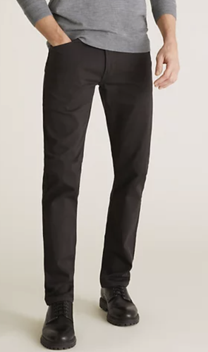 Mens M&S Collection slim fit super stretch performance jeans M1 - Picture 2 of 59