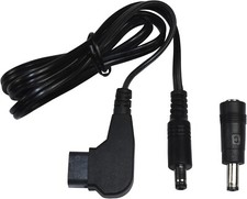 D-Tap to DC 5.5x2.5mm 5.5x2.1mm Monitor Power Cable for Atomos Ninja V KiPRO