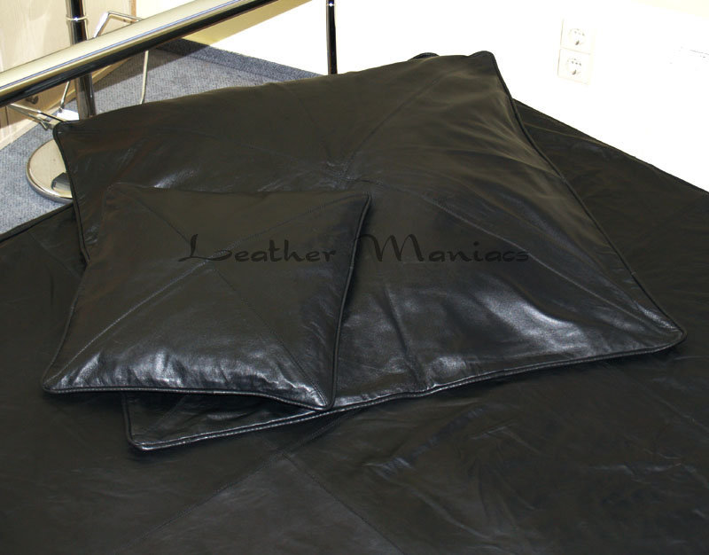 Leather Pillow Pillow Pillowcase Sofa Cushion 40x40