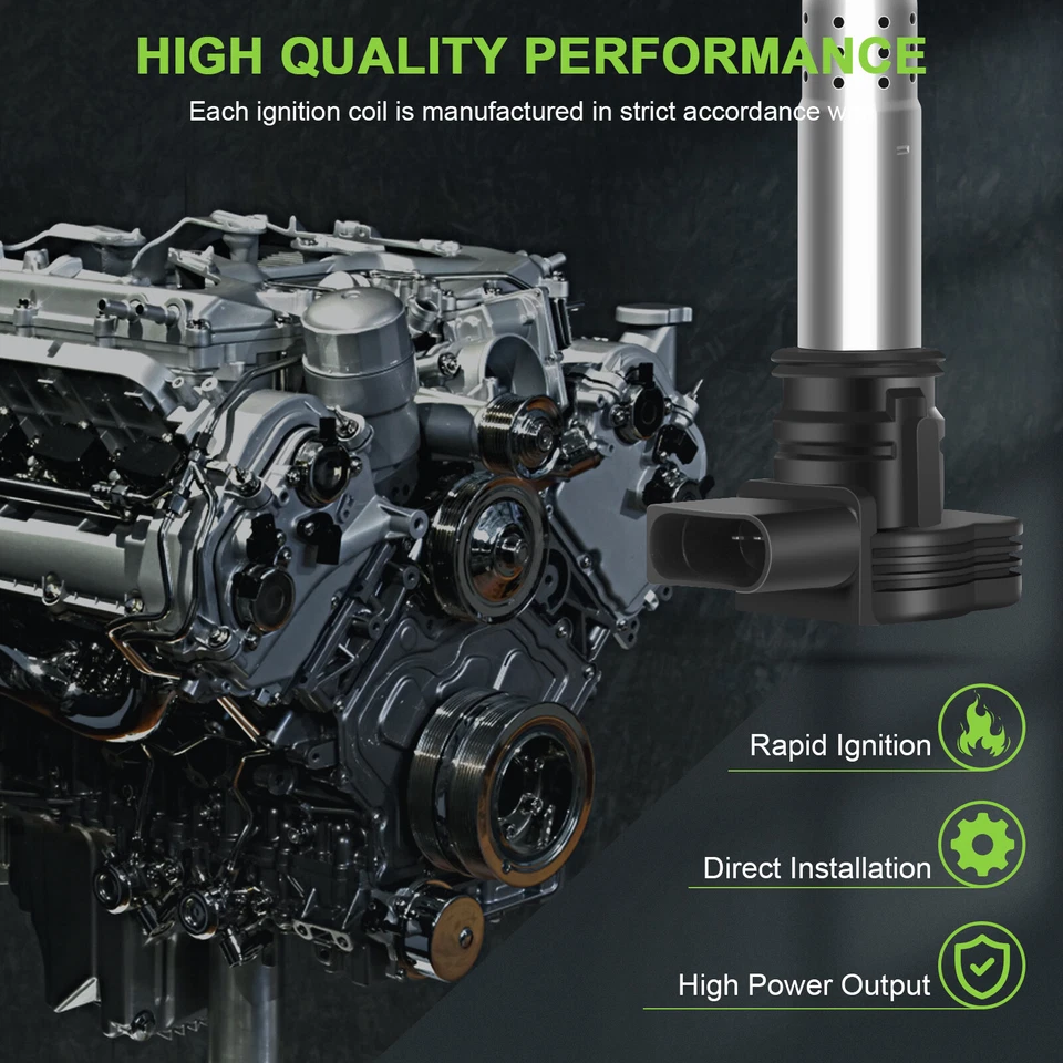 5 bobinas de encendido y bujía para Volkswagen Jetta 2005-2015 2,5 L L5 Foto 2 de 4