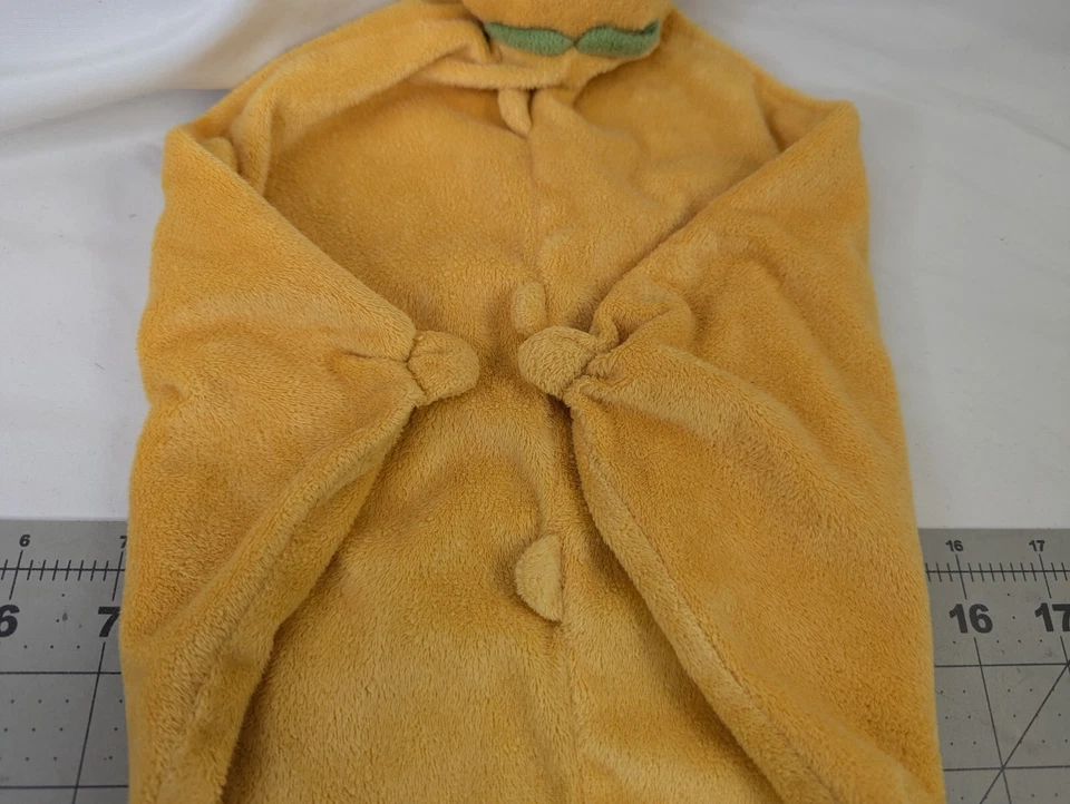 Angel Dear Yellow One Eyed Alien Monster Lovey Manta de Seguridad Peluche Foto 4 de 4