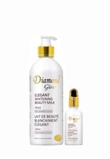 Diamond Glow Elegant Whitening Beauty Milk 500ml & Serum 50ml (Set Of 2)