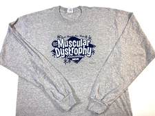 Muscular Dystrophy Association MDA Since 1950 Long Sleeve T-Shirt New! LARGE