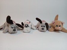 Vintage Pound Puppies Lot Of 4 3 Dogs 1 Cat