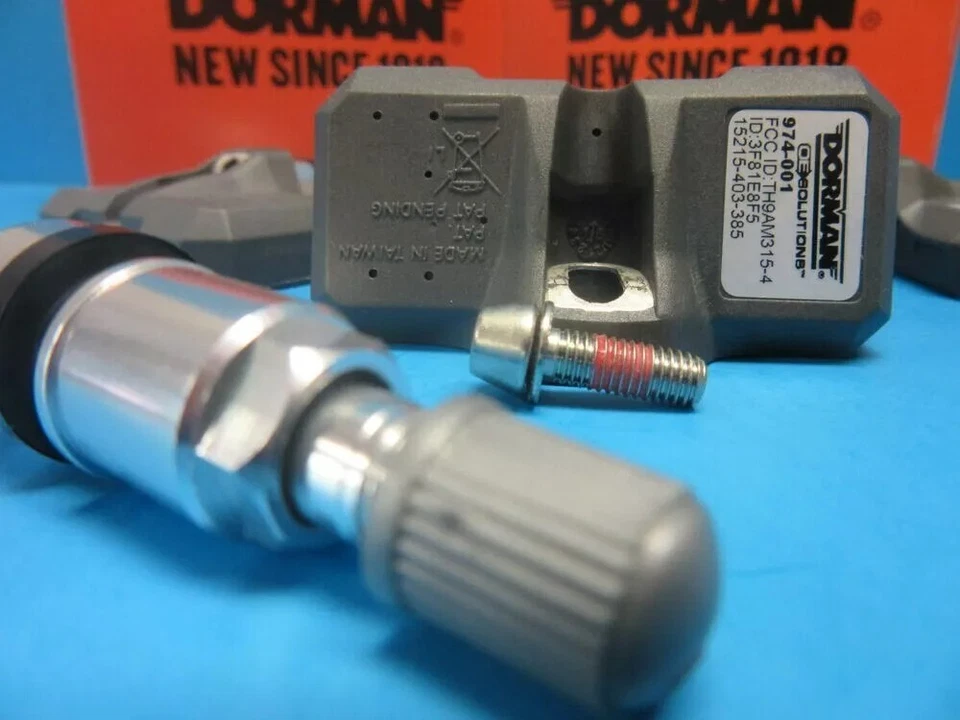 1 TPMS 传感器套件直接适合替换 GMC 原始设备制造商 #10394110 315 Mhz 适用于 1 轮胎 — 第 4/4 张图片