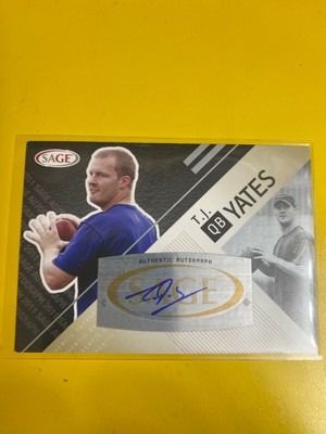 D31380  2011 SAGE Autographs Silver #60 T.J. Yates