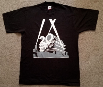 20th Century Fox Single Stich Vntg T Shirt Fruit of the Loom USA