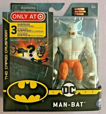 DC THE CAPED CRUSADER MAN-BAT 1st EDITION **NEW**