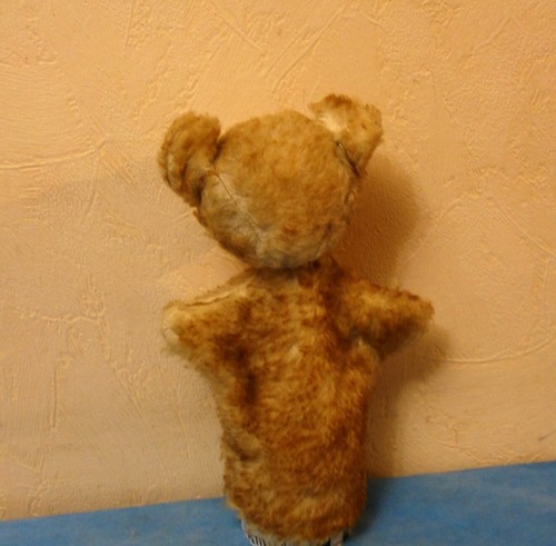 ancienne marionnette ours peluche - Photo 2/2