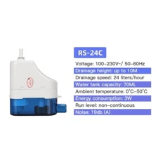 Ultra Silent Air Conditioner Drain Pump Condensate 1-5P Hanging Drain System