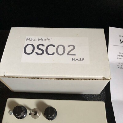 その他 Ma.s Model OSC02 Ver.2 M.A.S.F. MASF Used Ma.s Model OSC02 MASF Pedals Analog Oscillator Noise
